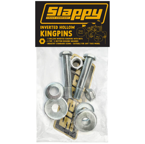 Slappy Ultra Low Inverted Hollow Kingpin Silver 2pack Slappy Ultra Low Inverted Hollow Kingpin Silver 2pack