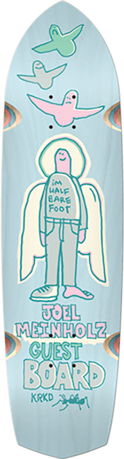 KROOKED MEINHOLZ ZIG ZAGGER SKATEBOARD DECK-8.62X32.18