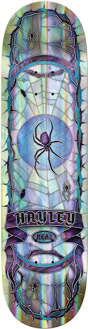 REAL H.WILSON RAINBOW HOLO CATHEDRAL SKATEBOARD DECK-8.06 TF