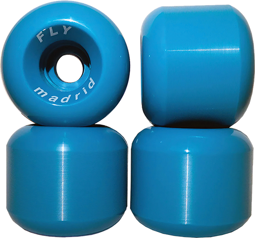 MADRID FLY 60mm 90a CYAN WHEELS SET