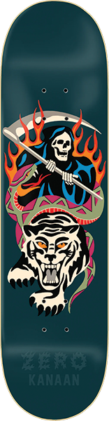 ZERO DERN HAN SHINKO 3 WHITE TIGER SKATEBOARD DECK-8.5