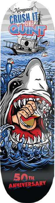 ALL I NEED X NARRAGANSETT BEER CRUSH IT 50TH DK-8.75x32.3