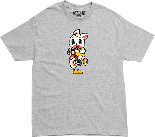 BAKER BUNNY SS TSHIRT XLARGE HEATHER GREY