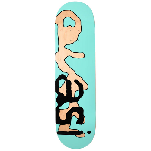 Quasi Lowercase Skateboard Deck Green 8.5" x 33" WB 14.5"
