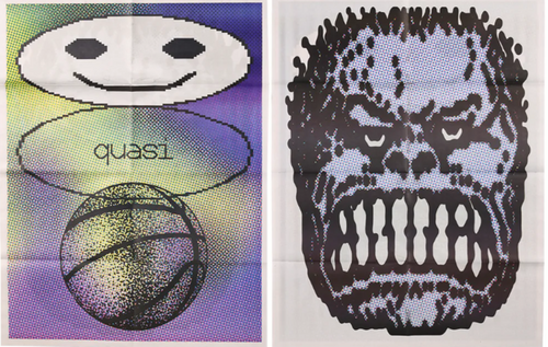 Quasi Orole Skateboard Deck Black White 8.625" x 33" WB 14.75"
