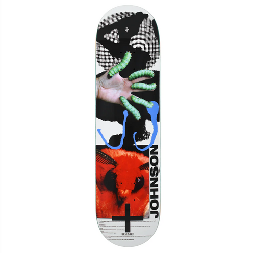 Quasi Johnson Mothhead Skateboard Deck Black 8.25" x 32.375" WB 14.375" Quasi Johnson Mothhead Skateboard Deck Black 8.25" x 32.375" WB 14.375"