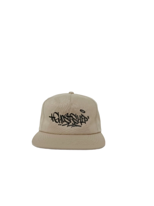 Ghostship Tagger Logo Hat Ivory Snapback