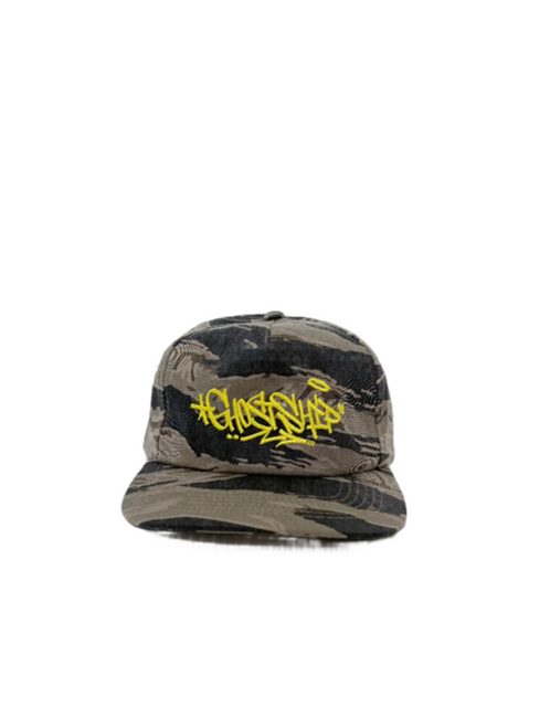 Ghostship Tagger Logo Hat Tiger Camo Snapback