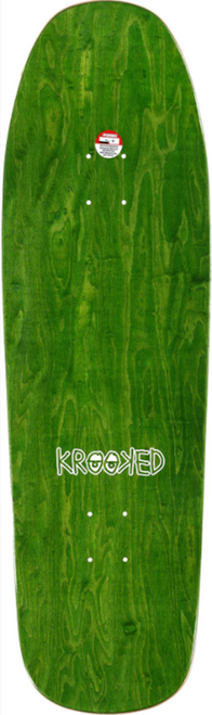 Krooked Sandoval Slow Feet Skateboard Deck Orange 9.81 wb14.37 Krooked Sandoval Slow Feet Skateboard Deck Orange 9.81 wb14.37