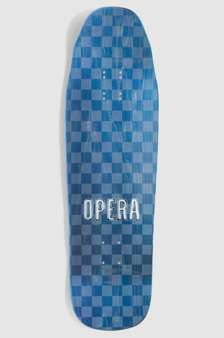 Opera Checker Beast EX7 Skateboard Deck Orange 9.5 Opera Checker Beast EX7 Skateboard Deck Orange 9.5