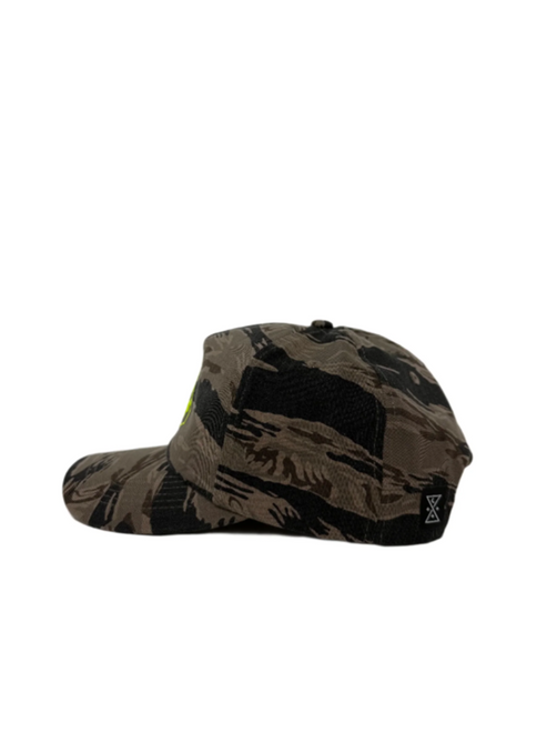 Ghostship Skull Map Hat Tiger Camo Snapback Ghostship Skull Map Hat Tiger Camo Snapback