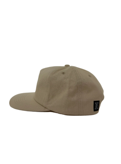 Ghostship Skull Map Hat Ivory Snapback Ghostship Skull Map Hat Ivory Snapback