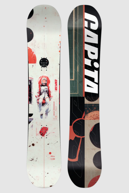 Capita Outerspace Living Snowboard 2026 White 159 WIDE