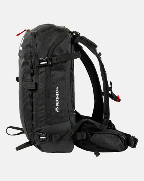 Jones Further Backpack Stealth Black 25L