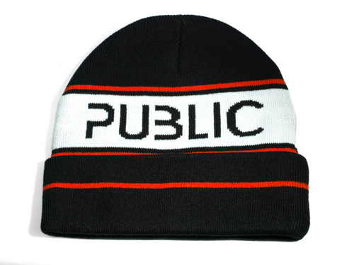 Public Retro Beanie Black One Size