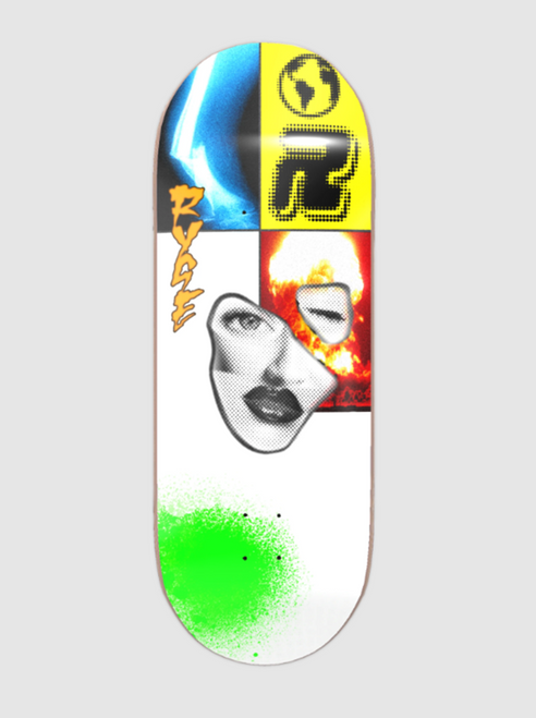 RYSE Sofia Fingerboard White 34mm MidGuard OG RYSE Sofia Fingerboard White 34mm MidGuard OG