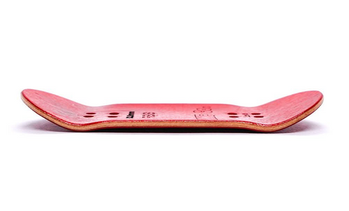 Red Wolf Life Fingerboard Deck White 34x93