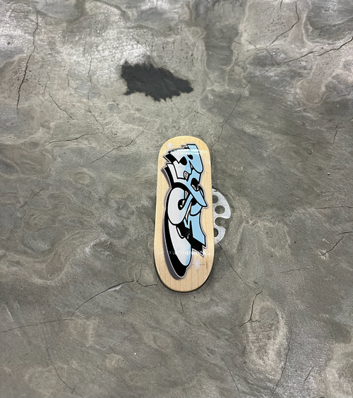 RYSE Graffiti Pro OG Fingerboard Blue 32mm MidGuard Og RYSE Graffiti Pro OG Fingerboard Blue 32mm MidGuard Og