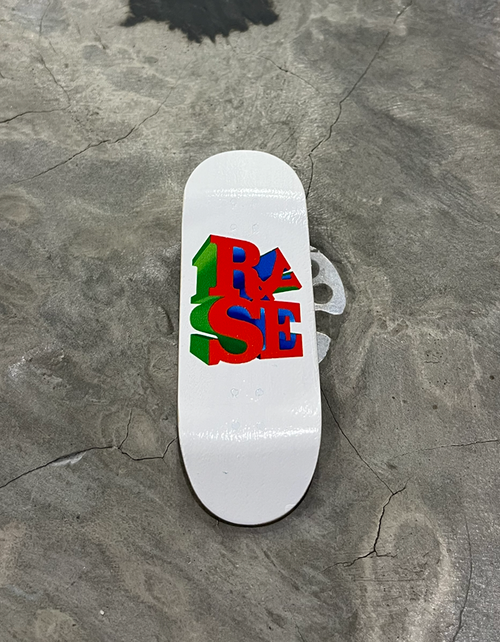 RYSE Love Park Logo Fingerboard White 34mm MidGuard OG