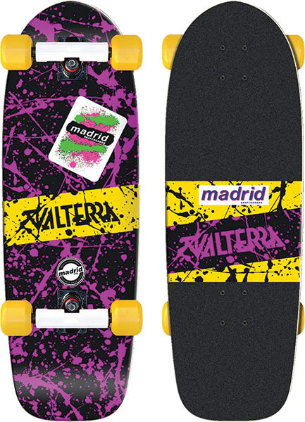 MADRID MARTY VALTERRA 40TH SKATEBOARD COMPLETE 9.5X29.12