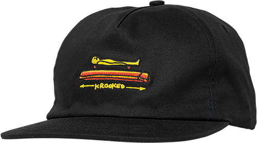 KROOKED KOFFIN HAT ADJ-BLACK