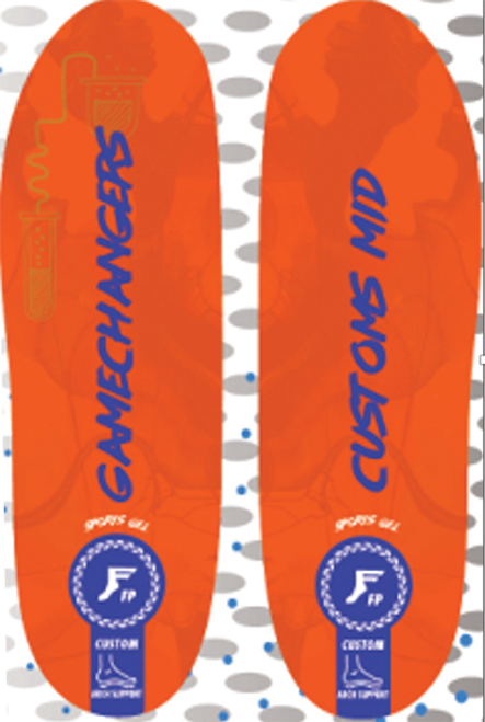 FOOTPRINT GC ELITE SPORTS FOOTPRINT MID 5-7MM ORG 6-6.5