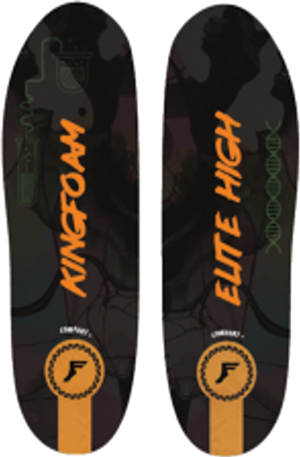 FOOTPRINT KF ELITE FOOTPRINT HIGH M 5-10MM BLK CAMO/ORG 5-10.5