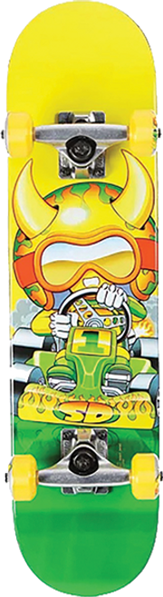 SPEED DEMONS GO KART SKATEBOARD COMPLETE 7.25 SPEED DEMONS GO KART SKATEBOARD COMPLETE 7.25