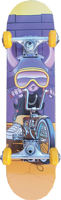 SPEED DEMONS LOW RIDER SKATEBOARD COMPLETE 6.75 SPEED DEMONS LOW RIDER SKATEBOARD COMPLETE 6.75