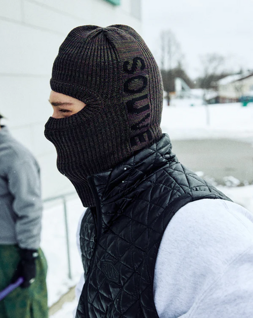 Souvenir Burgular Mask Beanie Chocolate One Size