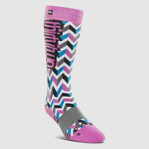 ThirtyTwo Merino Womens Snow Socks Purple L/XL 9-14