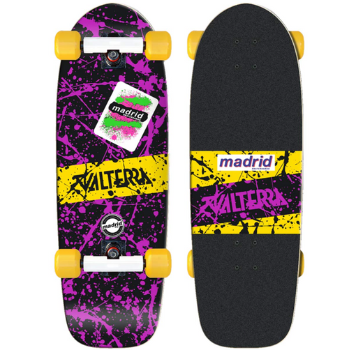 Madrid Marty Volterra Skateboard Complete Black 9.5x29