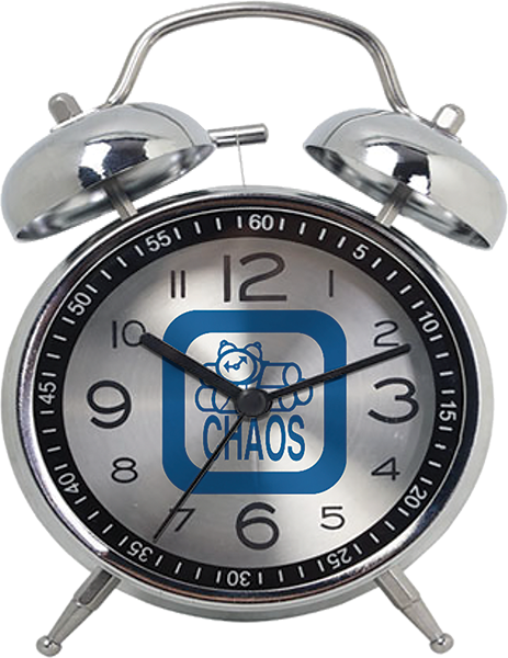 Independent Time To Grind Alarm Clock 電池不要巻上式 時計