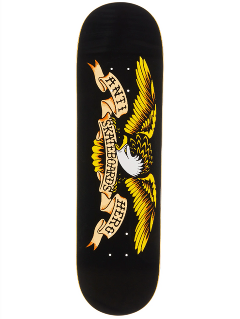Anti Hero DBX Eagle Skateboard Deck Black 8.5