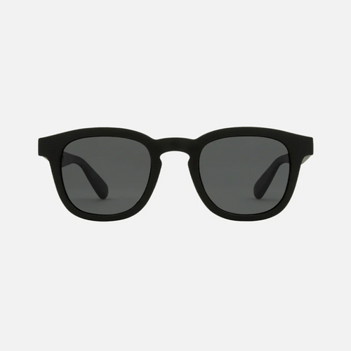 Carve Havana Polarized Injected Sunglasses Matt Black Grey