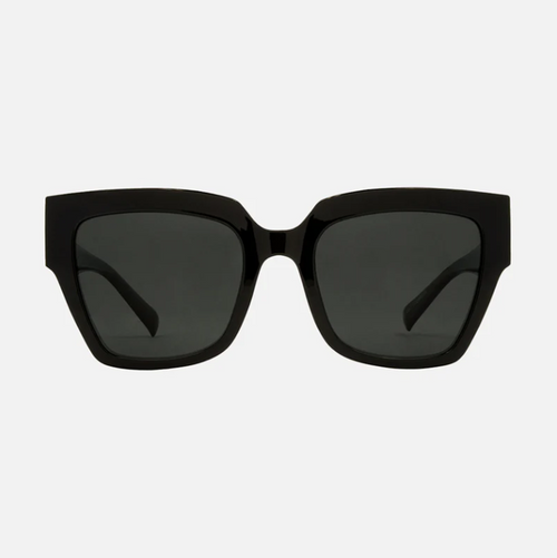 Carve Valerie Polarized Injected Sunglasses Black Grey
