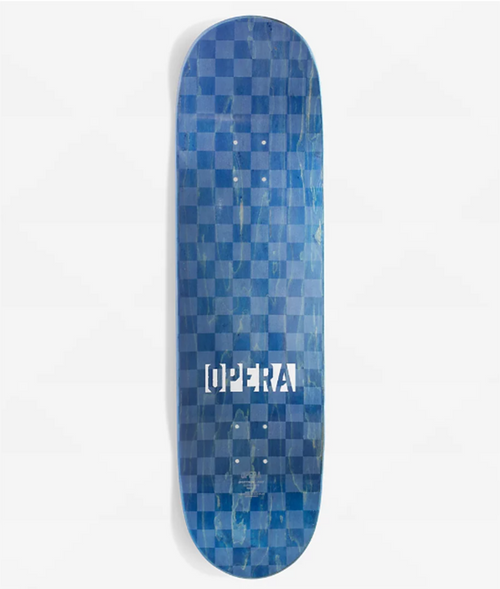 Opera Die Cut Mask EX7 Skateboard Deck Red 8.5xb14