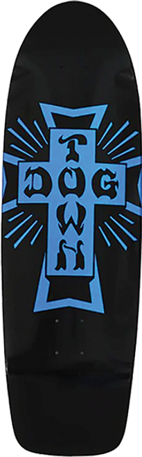 DOGTOWN CROSS LOGO 70S RIDER DK-9x30.5 BLK/METALLIC BLU
