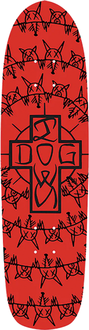 DOGTOWN RAT RING CRUISER SKATEBOARD DECK-7.12X26  ASSORTED