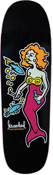 KROOKED MERMAID HAND SCREEN SKATEBOARD DECK-9.25X31.85 LTD