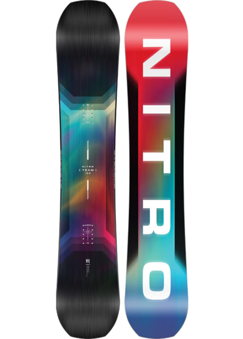 Nitro Future Team Snowboard 26 Black Red 147