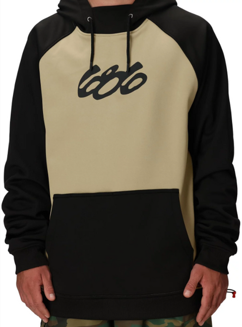 686 Bonded Fleece Hoody Mens Sage Color Block