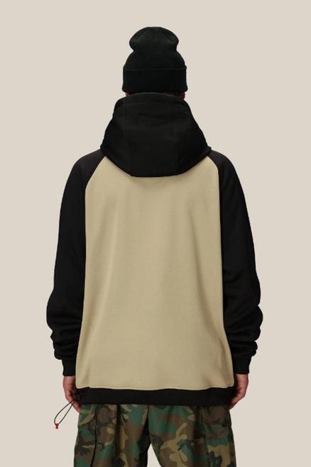 686 Bonded Fleece Hoody Mens Sage Color Block