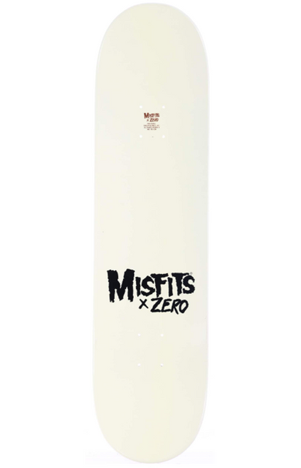 Zero Misfits Business Skateboard Deck Black 8.5