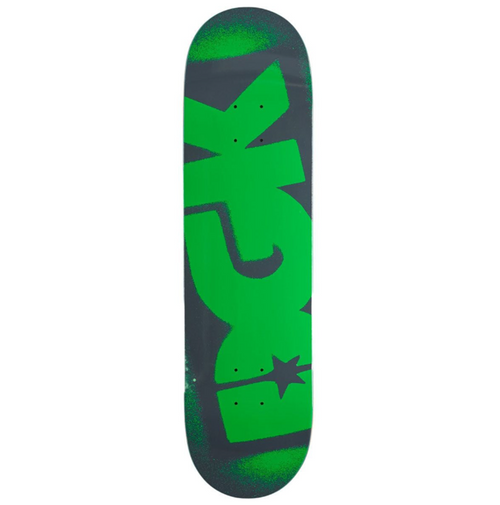 DGK OG Logo Skateboard Deck Grey Green 8.25