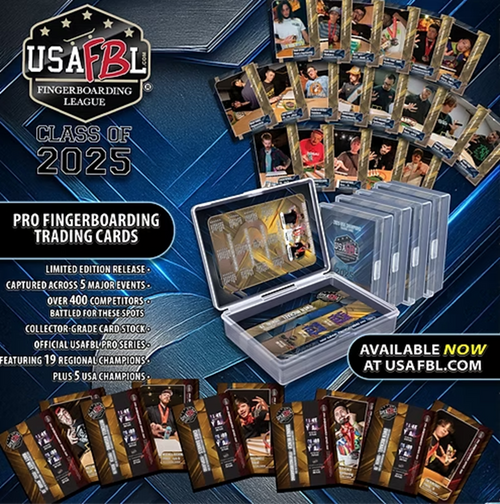 USAFBL Trading Card Set 2025 Assorted 19 Pack
