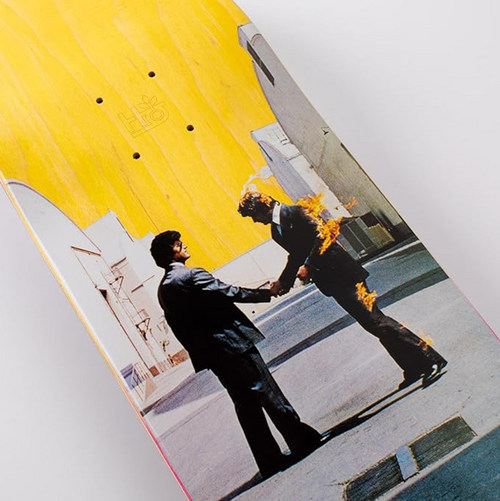 Habitat Pink Floyd Wish Skateboard Deck Pink 8.375