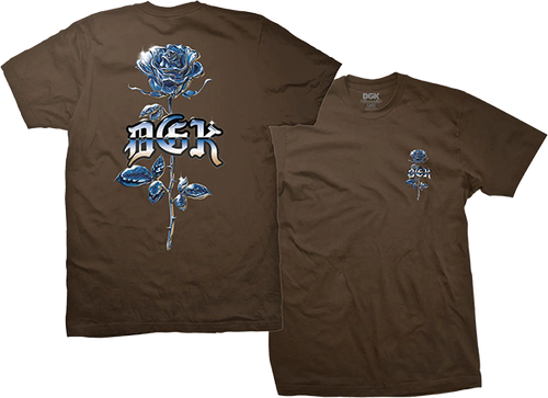 DGK AMEN - SHORT SLEEVE TSHIRT XLARGE DARK CHOCOLATE