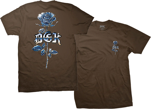 DGK AMEN SHORT SLEEVE TSHIRT XLARGE DARK CHOCOLATE