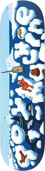 TOY MACHINE ARCTIC SKATEBOARD DECK 8.5